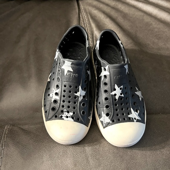 Native Other - Native Star- black and White Shoes